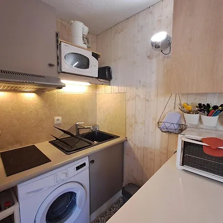 Cosy 3 Pers, Animaux Ok, Parking - - Fr-1-516-213 Ле дез Альп